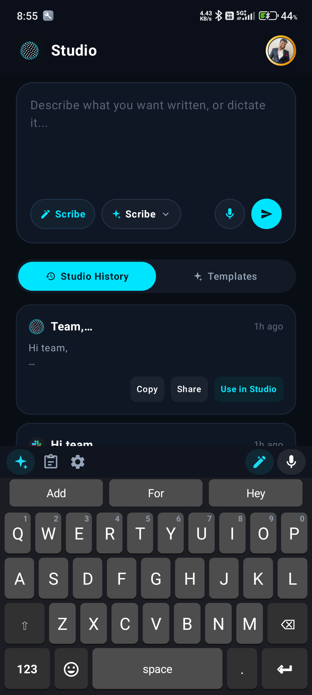 System Keyboard
